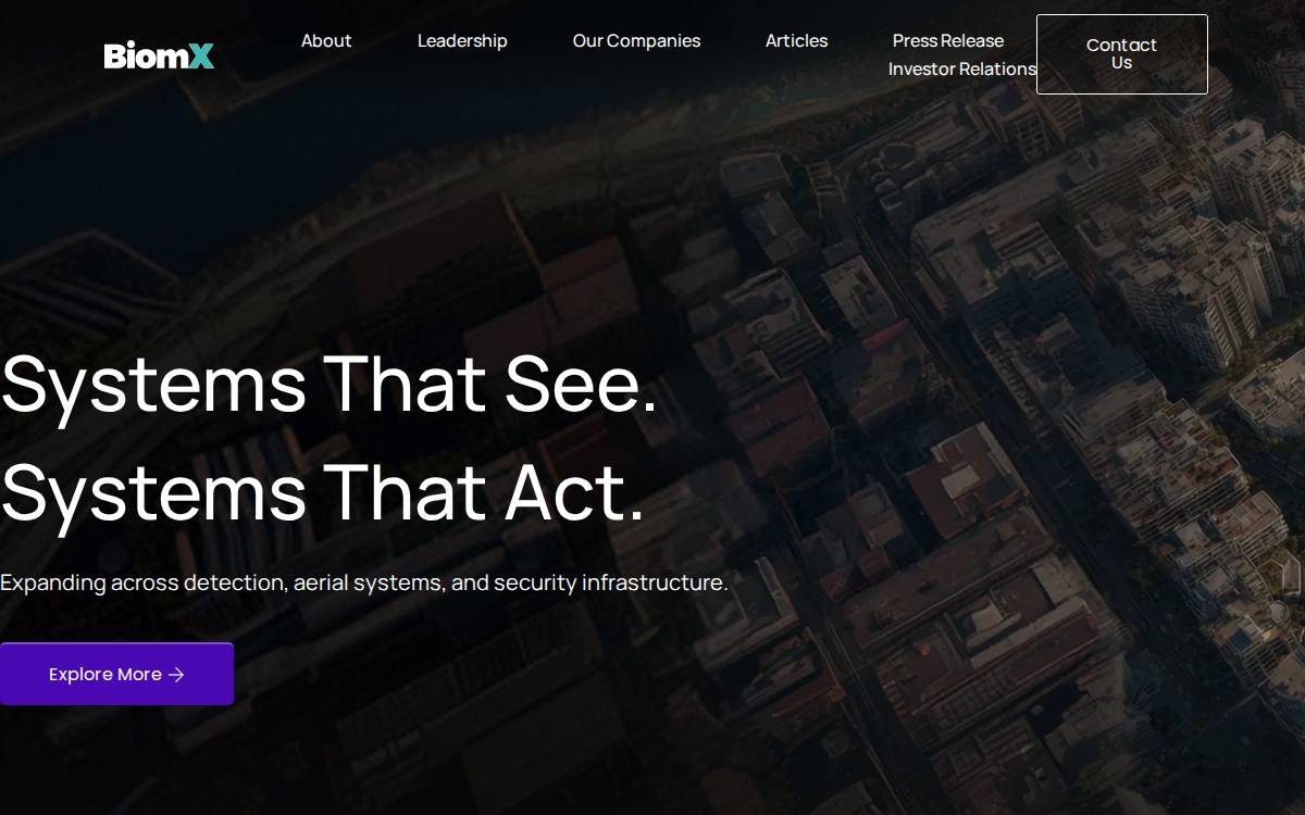 Adaptive Phage Therapeutics website preview