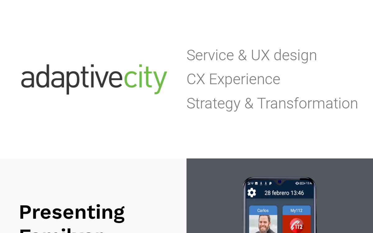 Adaptivecity website preview