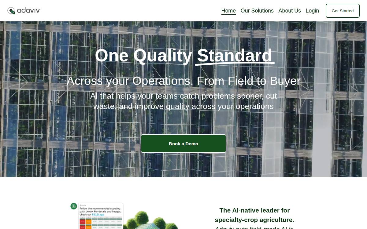 adaviv website preview