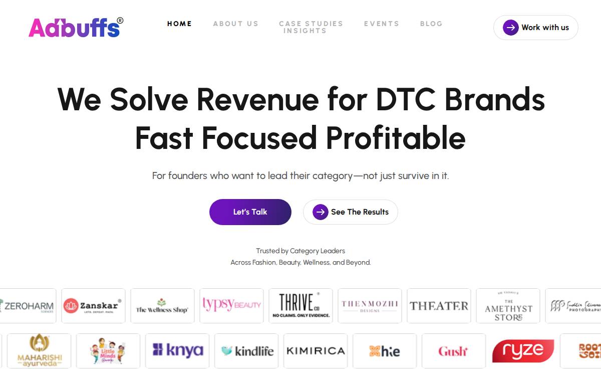 Adbuffs website preview