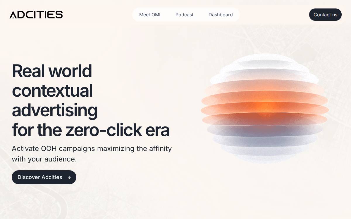 Adcities website preview