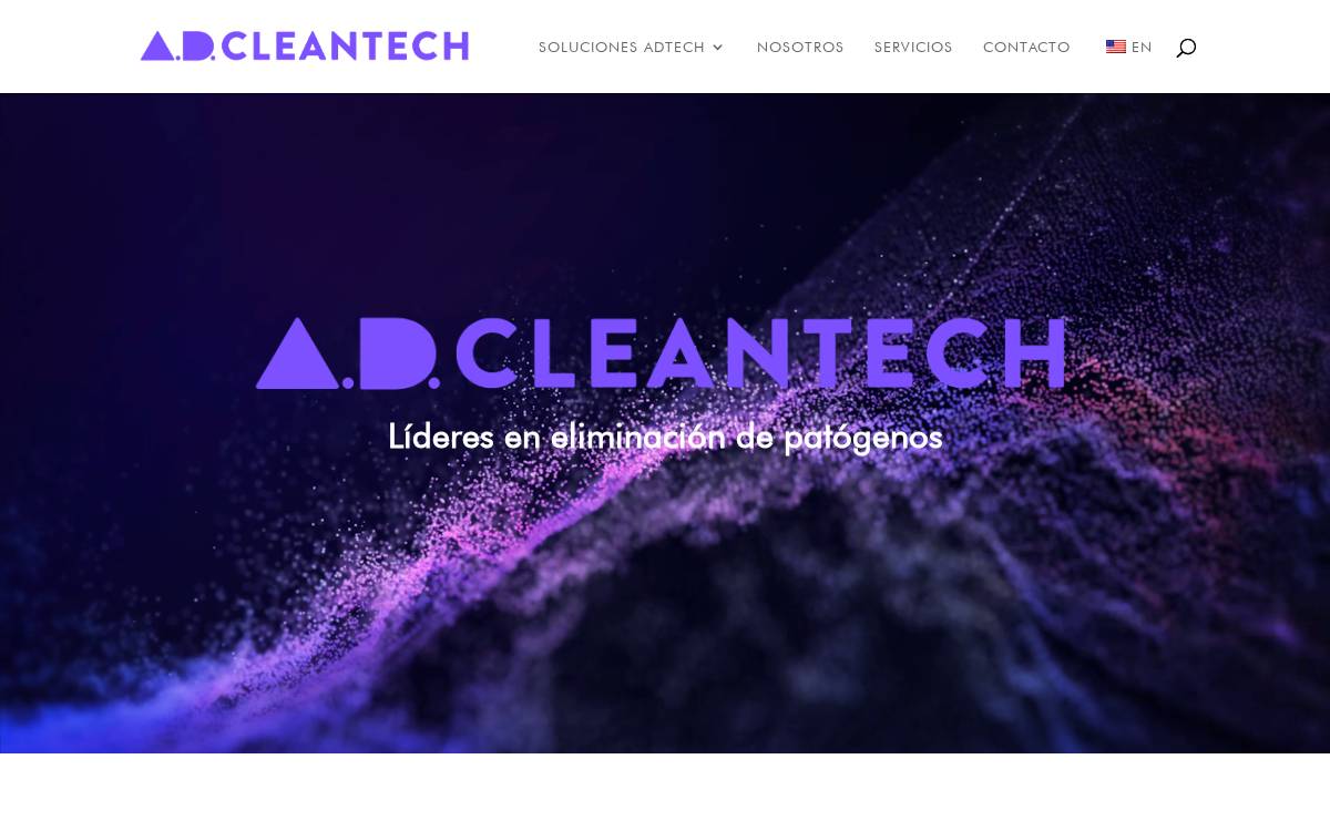Adcleantech website preview