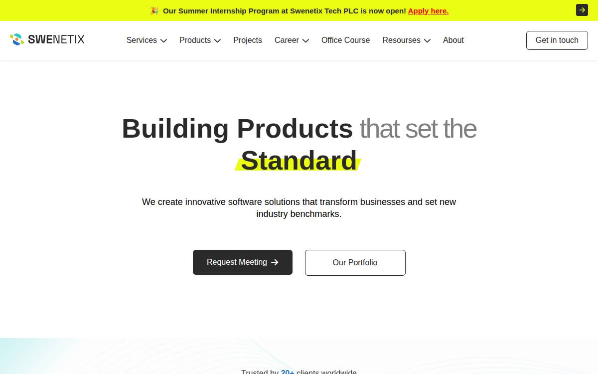 Addis Software website preview