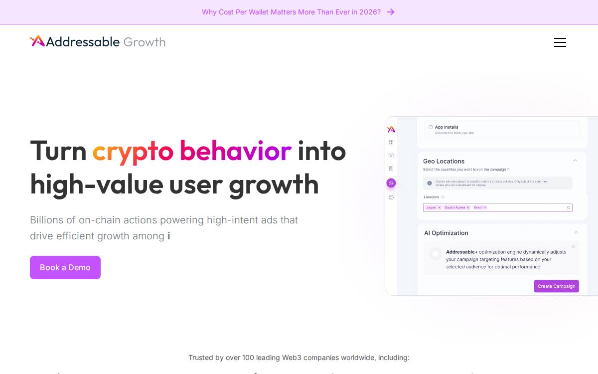 Addressable website preview