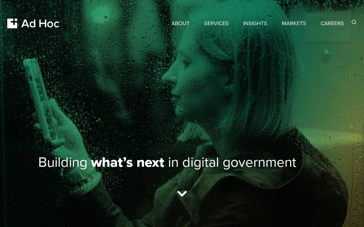 Adhocteam website preview