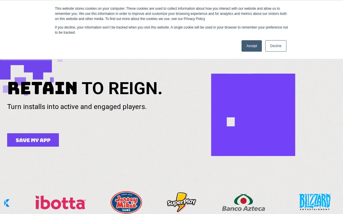 adikteev loho website preview