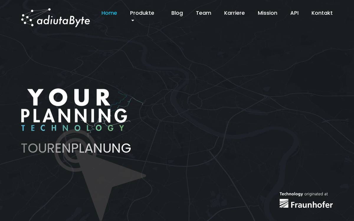 adiutaByte GmbH website preview
