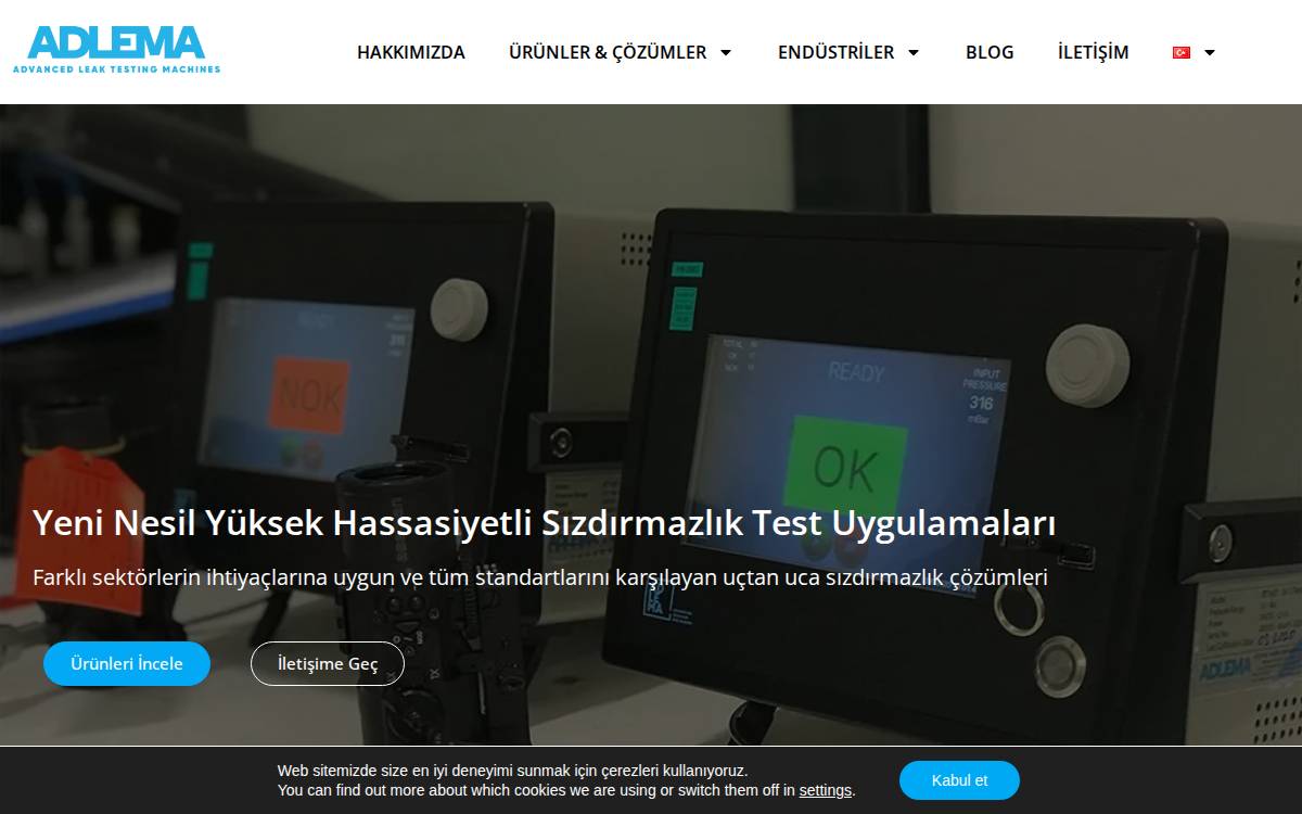 Adlema website preview