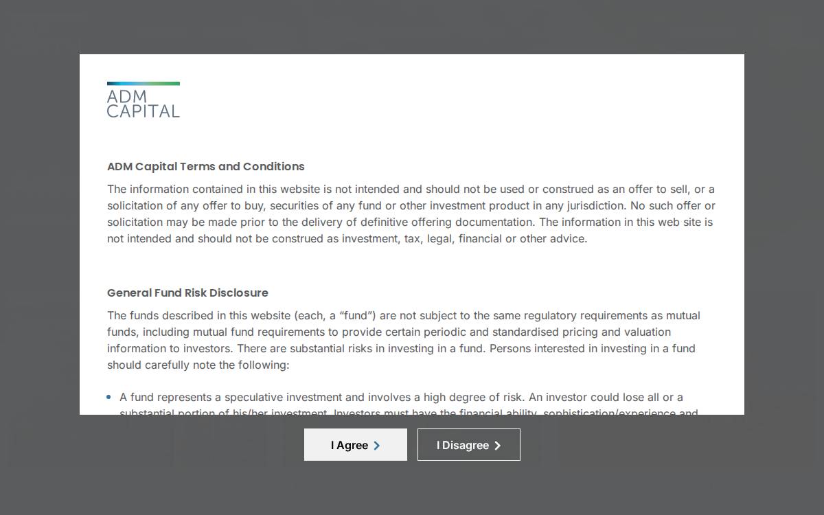 ADM Galleus website preview