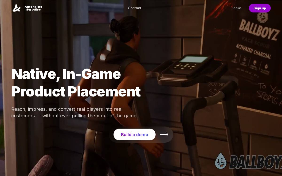 Adrenalineinteractive website preview