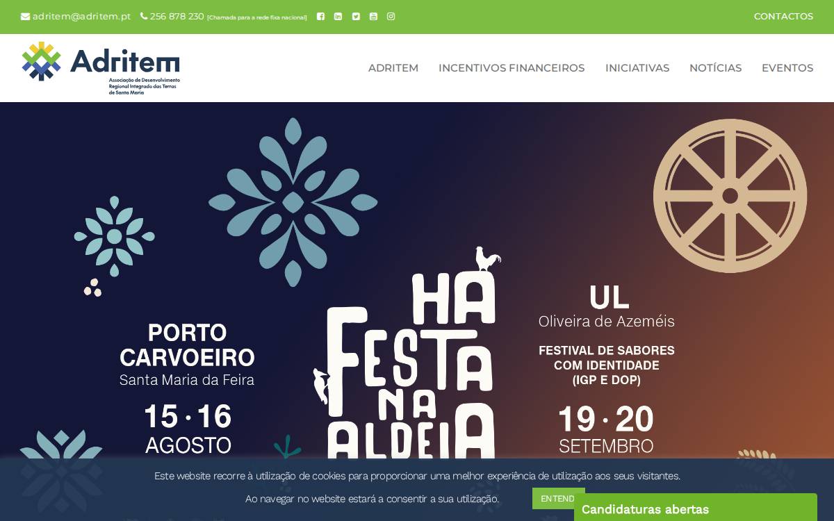 ADRITEM website preview