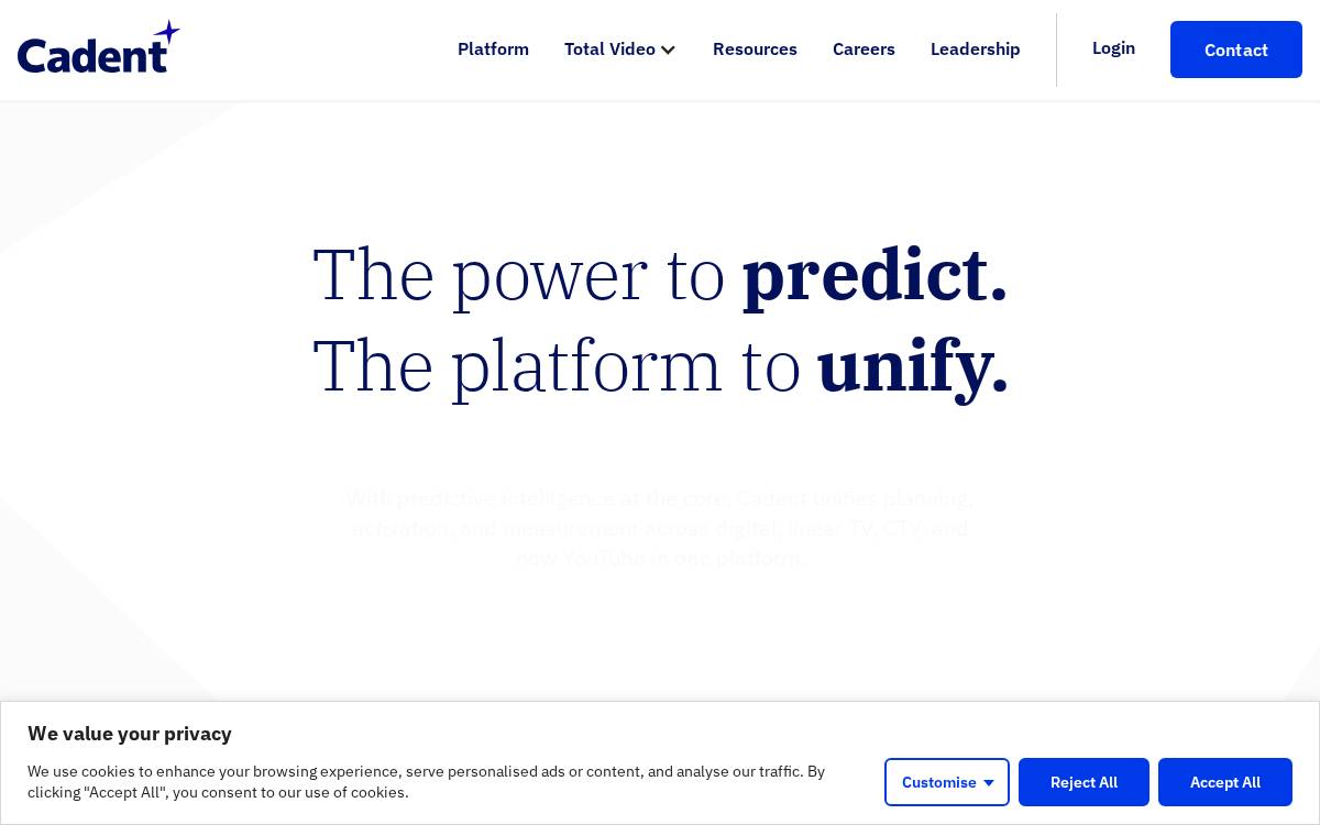 Adtheorent website preview