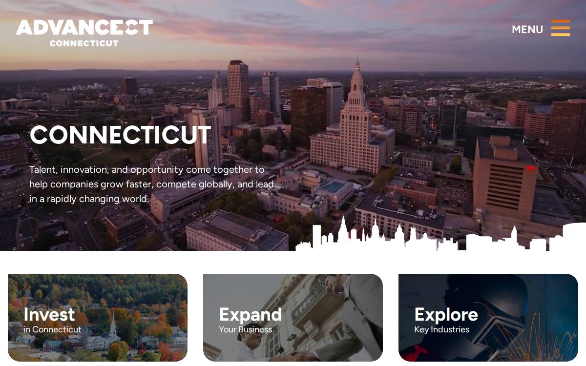 AdvanceCT website preview