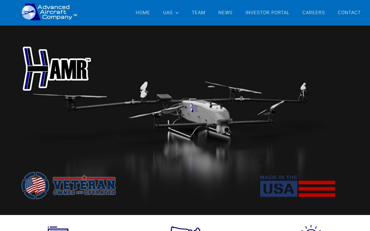 Advanced Aircraft website preview