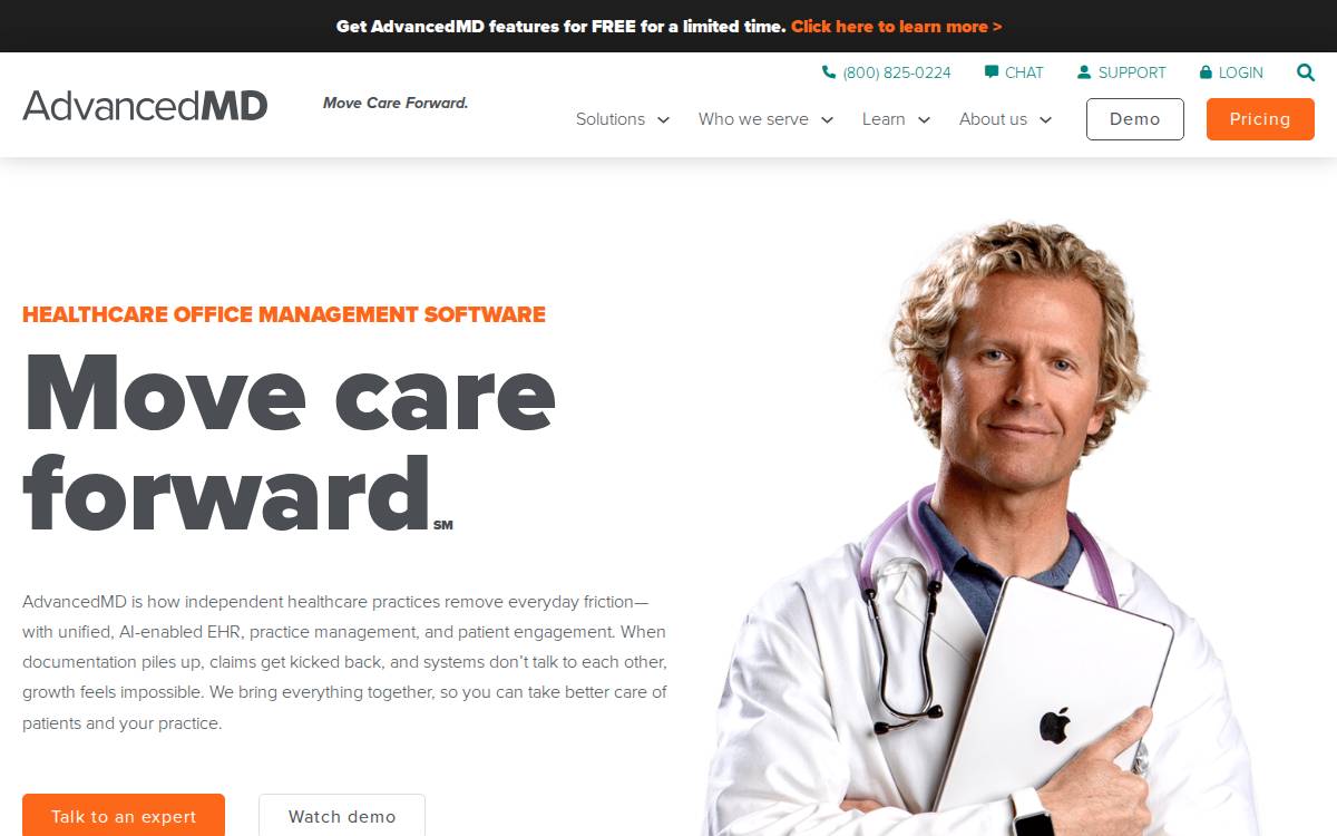 Advancedmd website preview