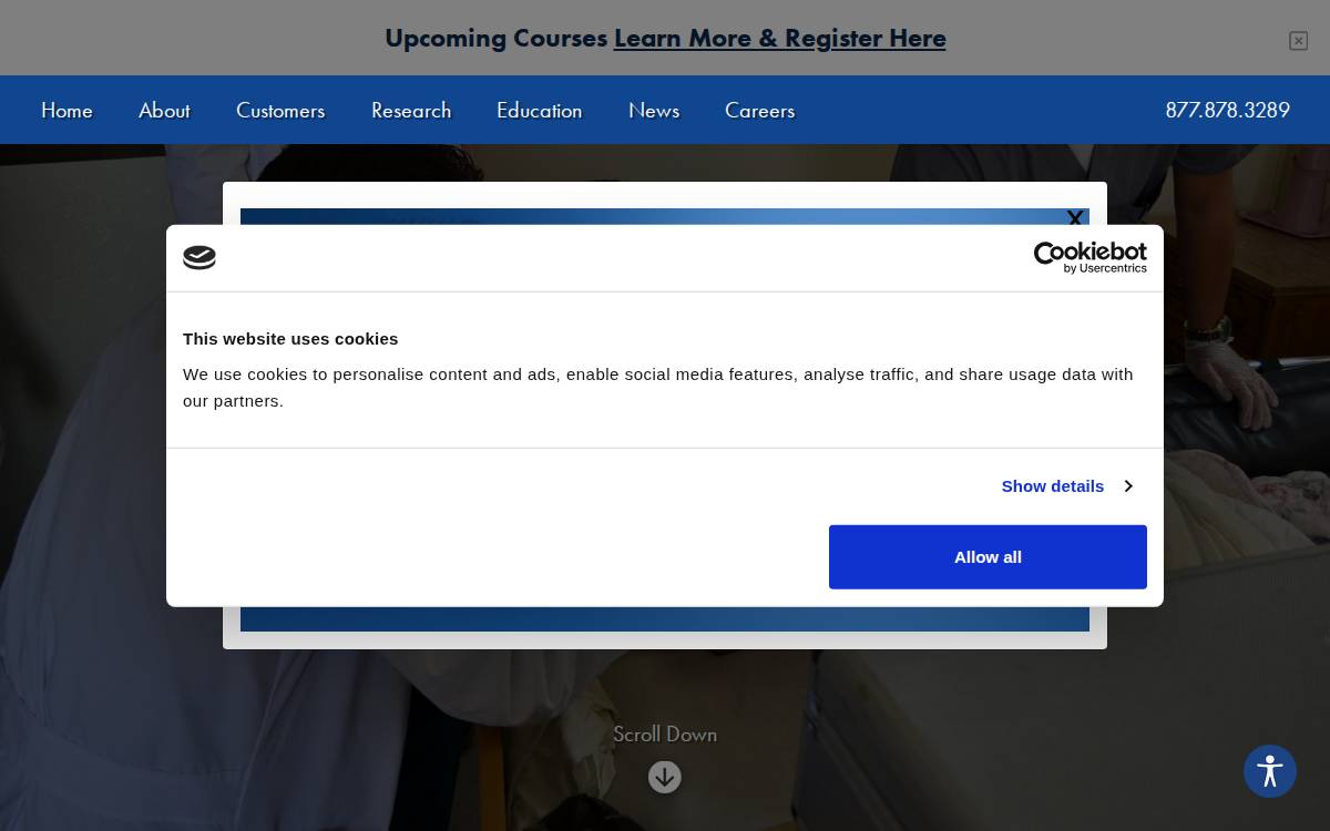 Advantage Surgical website preview