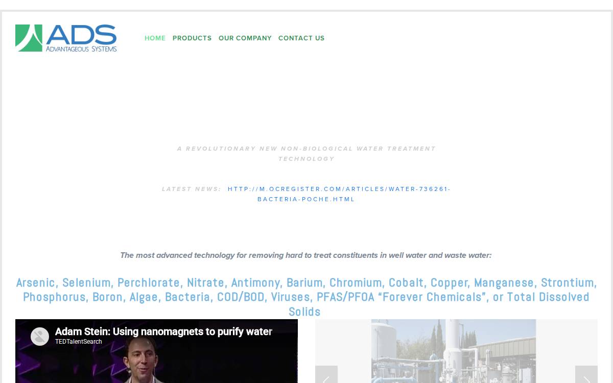 Advantageoussystems website preview