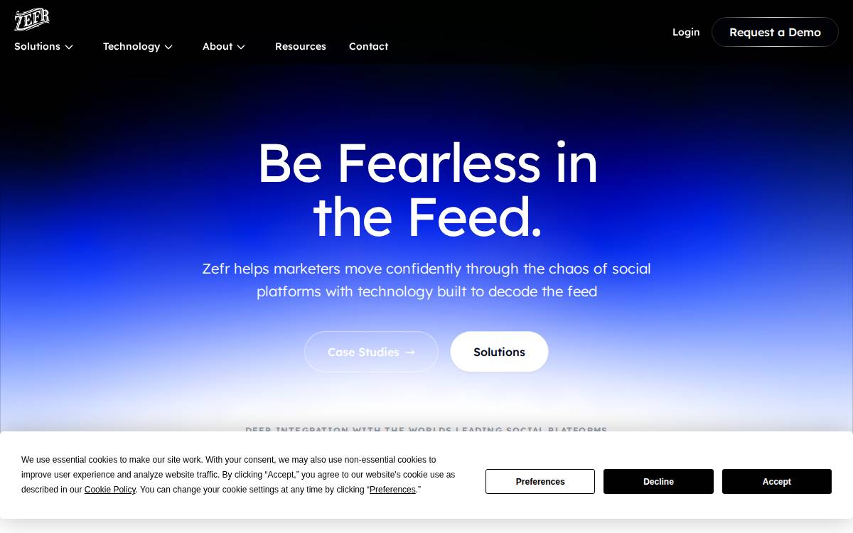 AdVerifai Fighting fake news with AI Learn More website preview