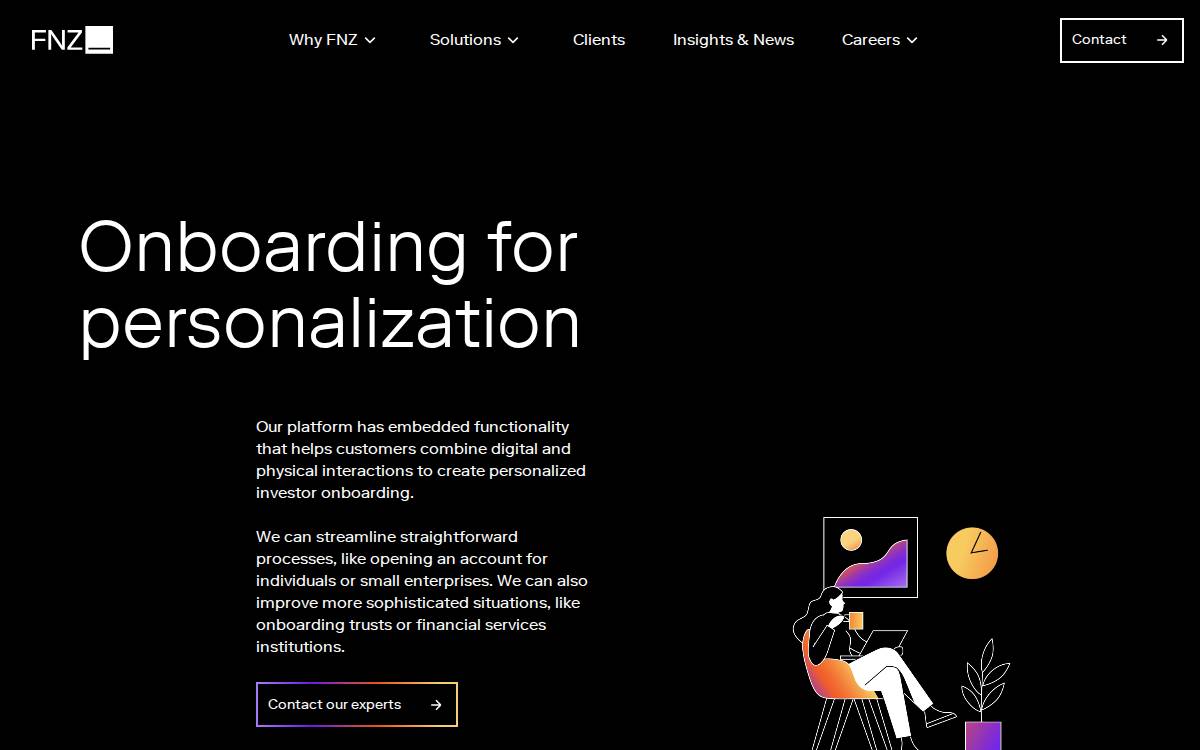 Advicefront website preview