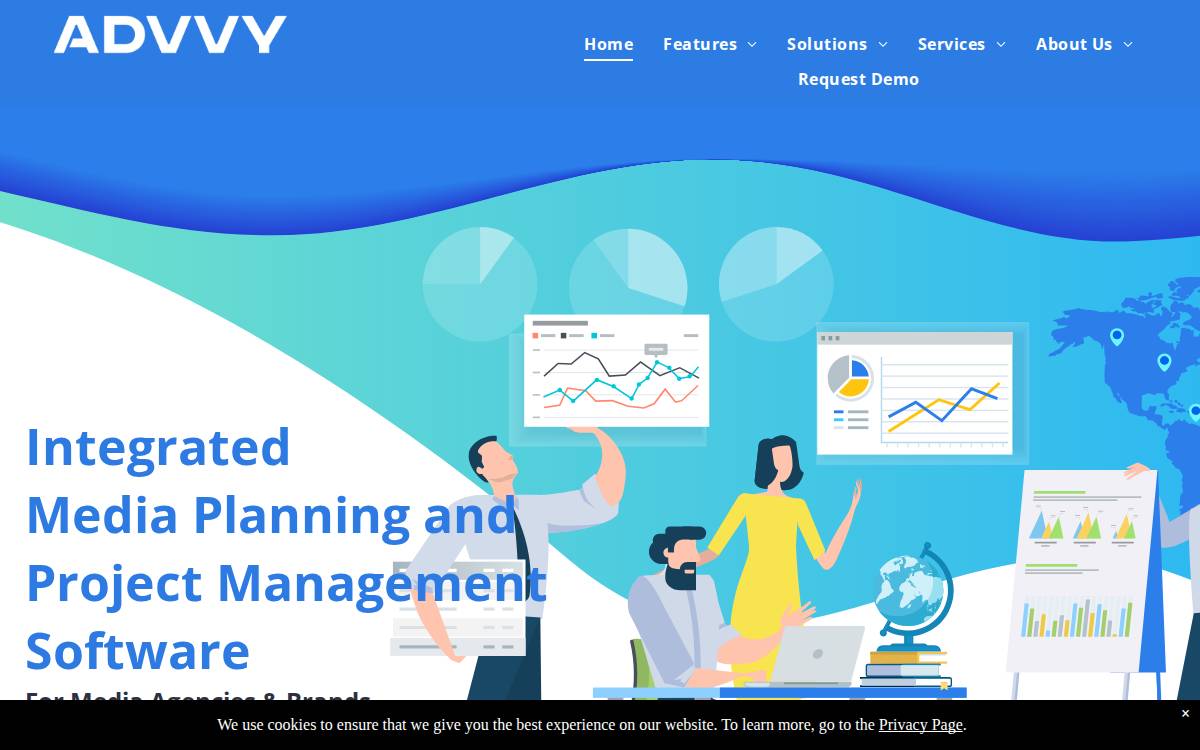 Advvy website preview