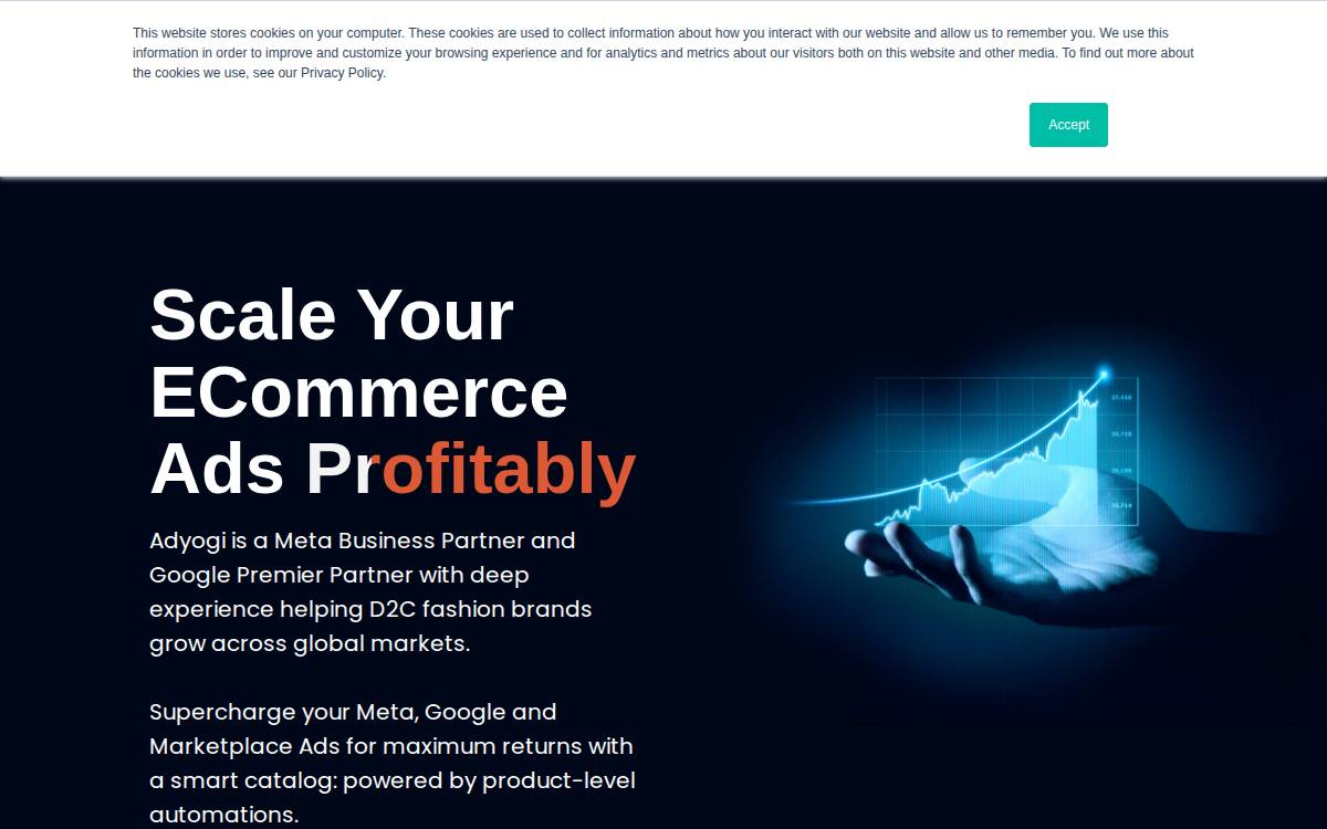 Adyogi website preview
