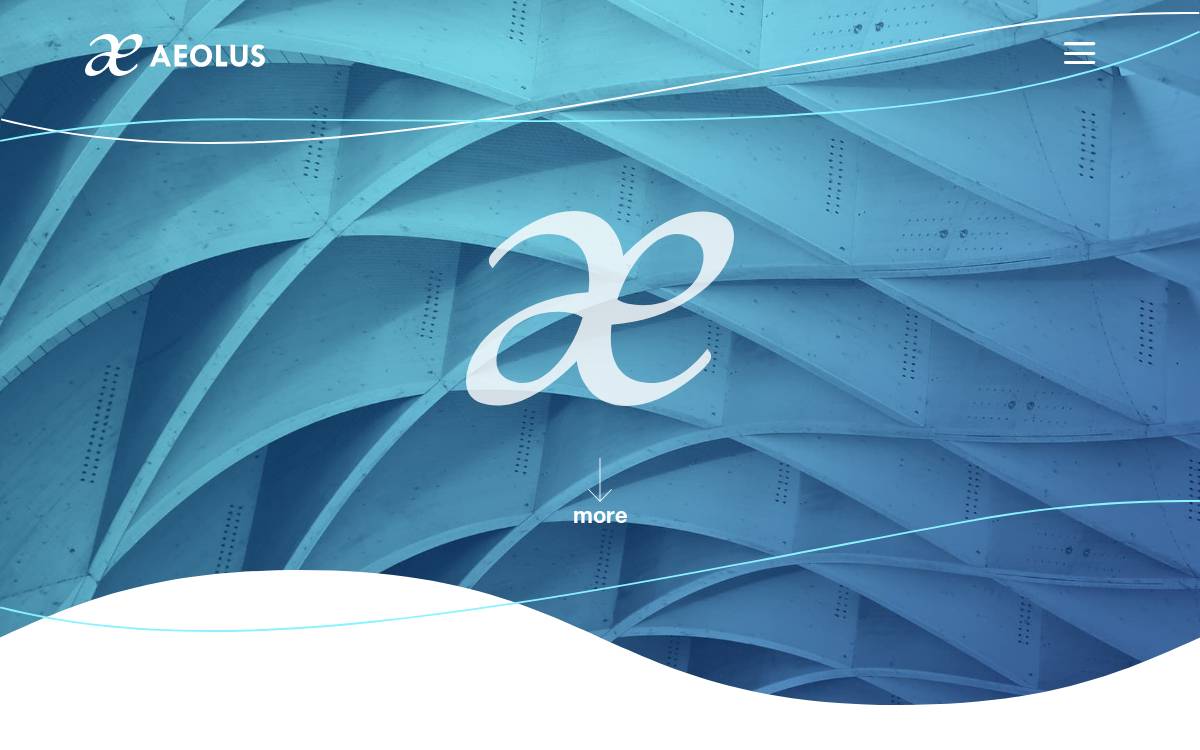 Aeolus website preview