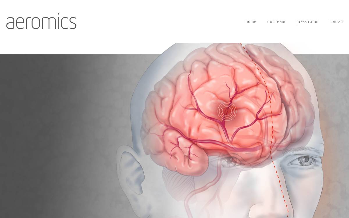 Aeromics, LLC website preview