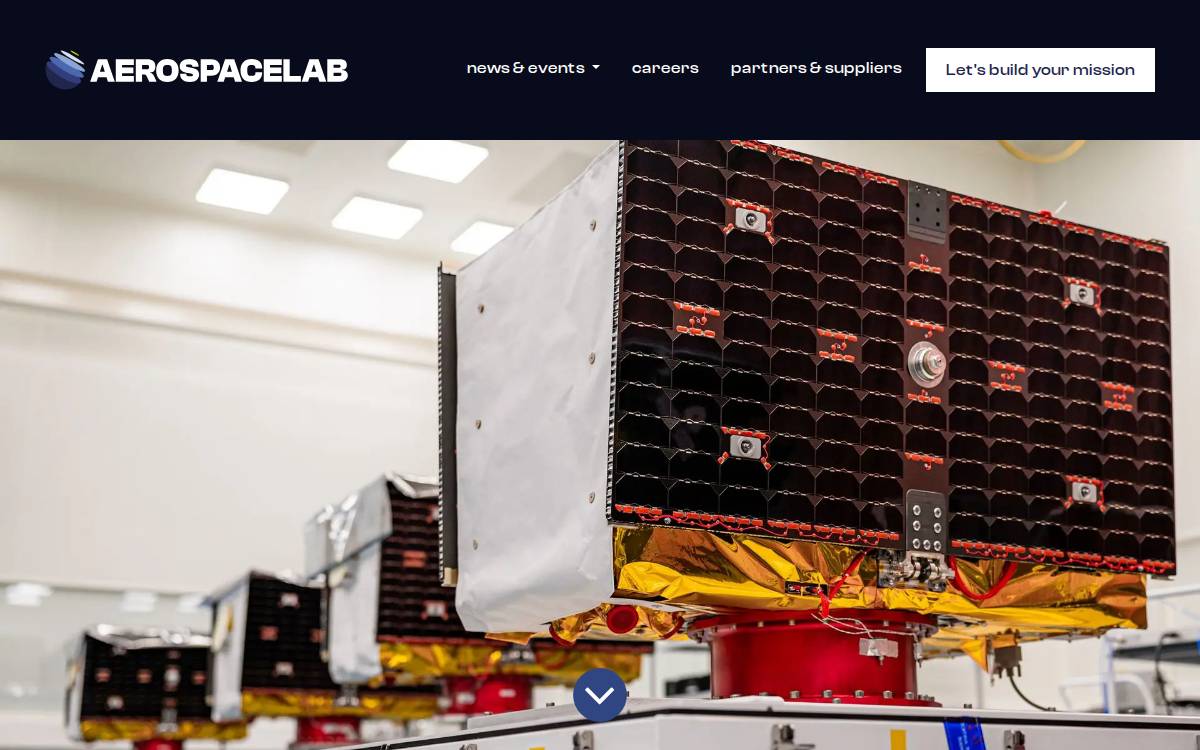 Aerospacelab website preview