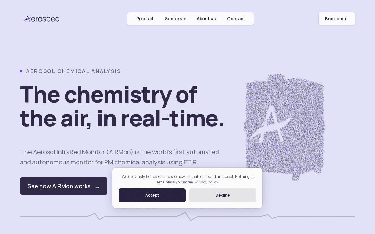 Aerospec website preview