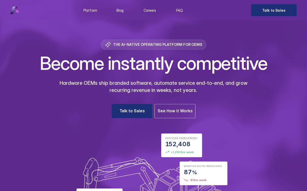 Aerovy website preview