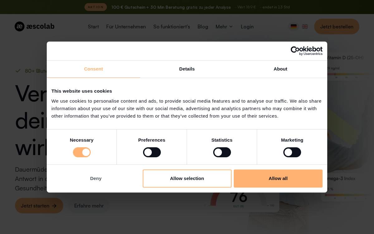 aescolab website preview