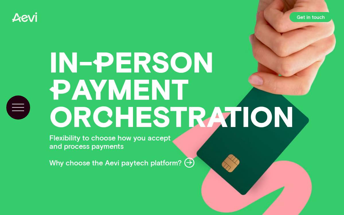 Aevi website preview