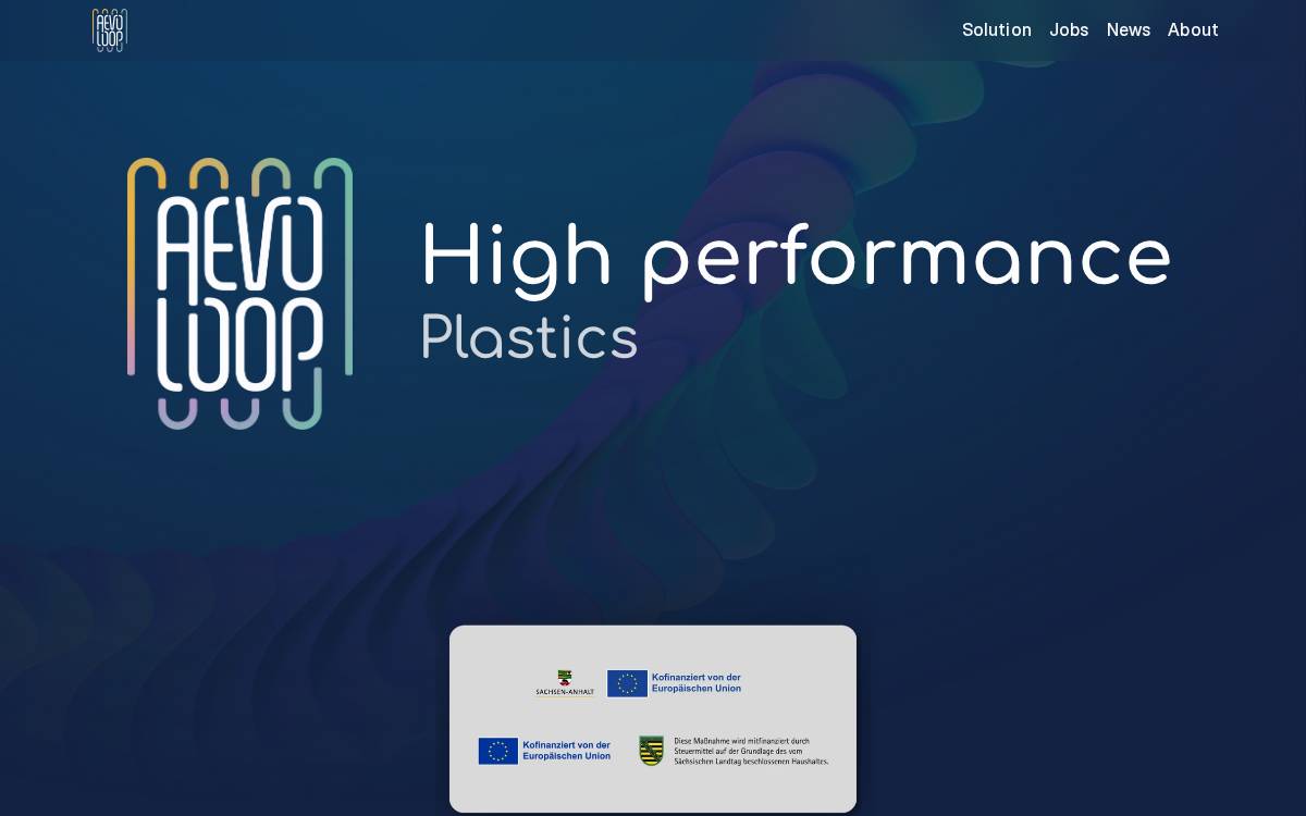 Aevoloop website preview