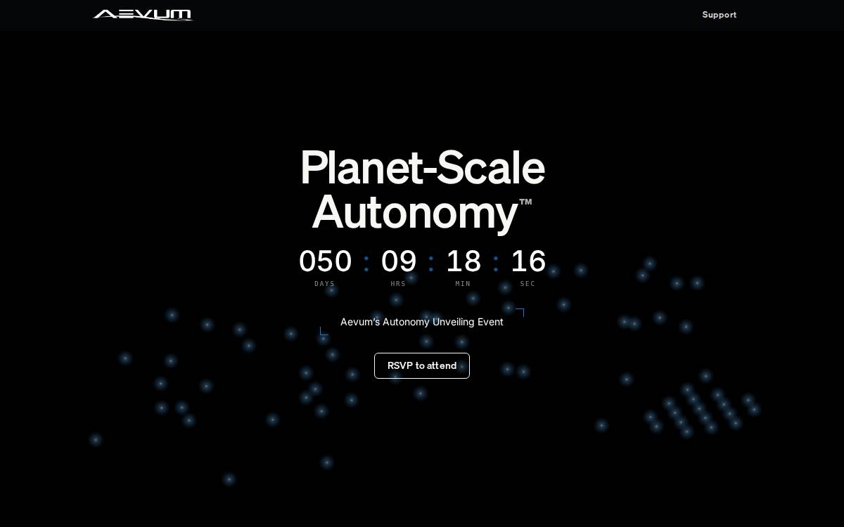 AEVUM INC website preview