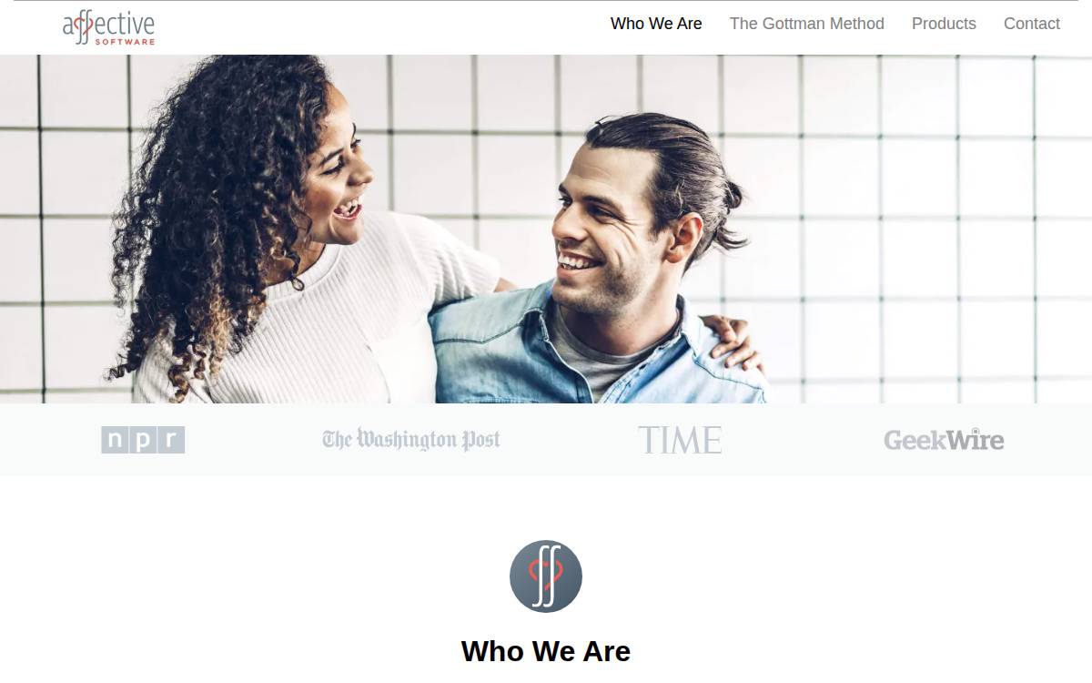 Affective Software website preview