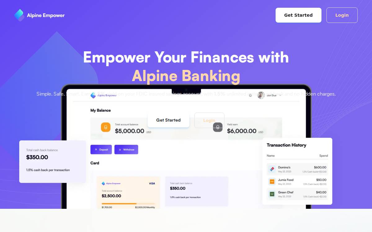Affine website preview