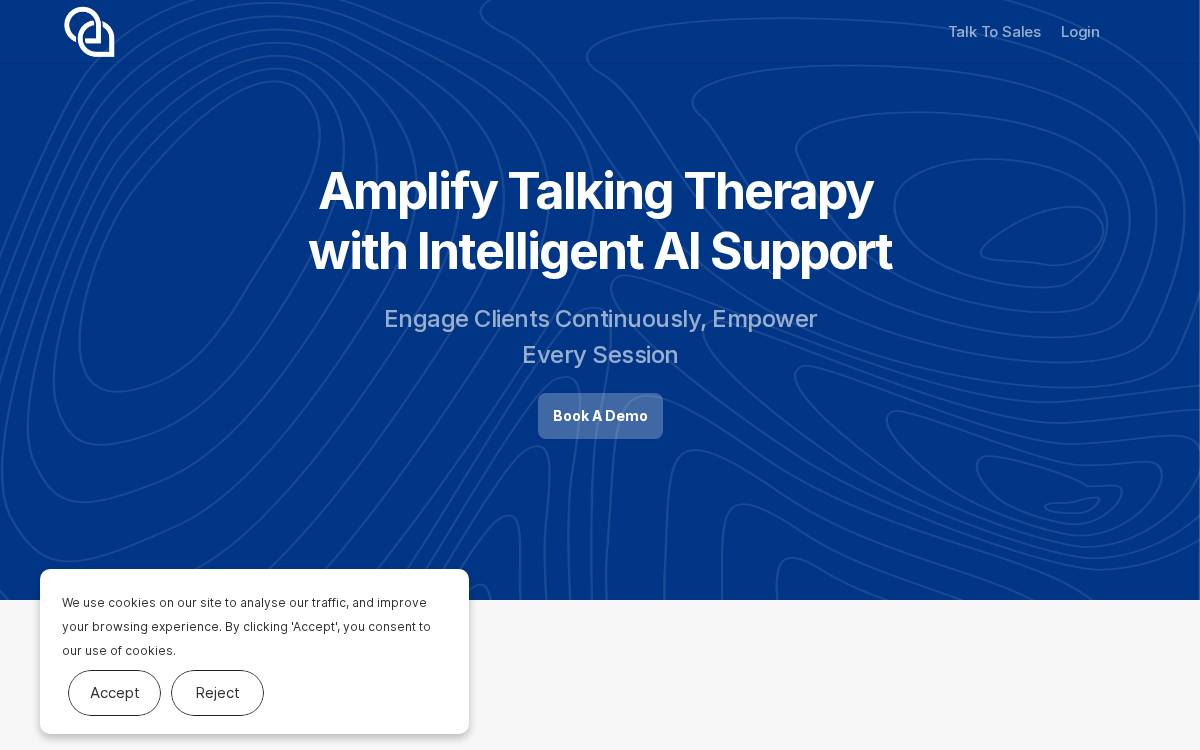 Affiniti AI website preview