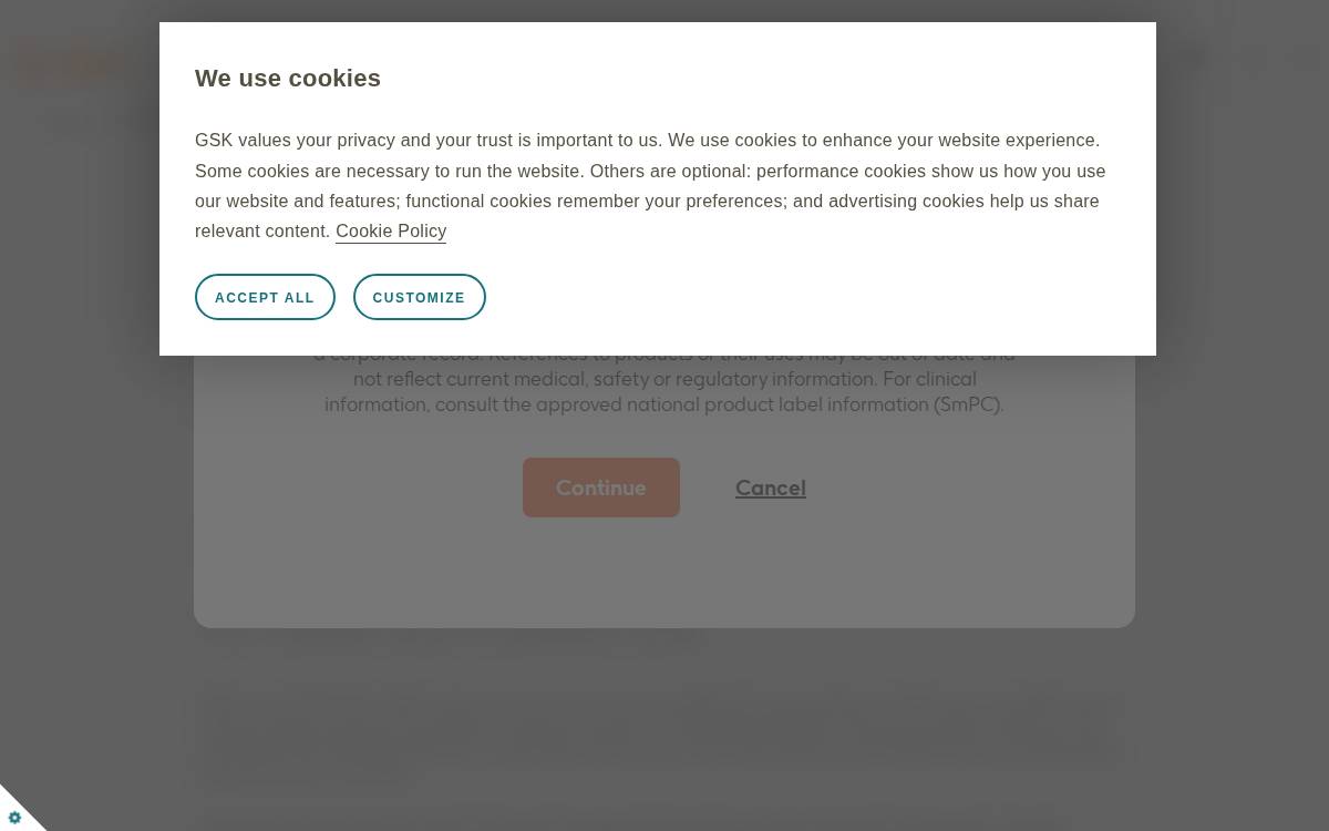Affinivax website preview