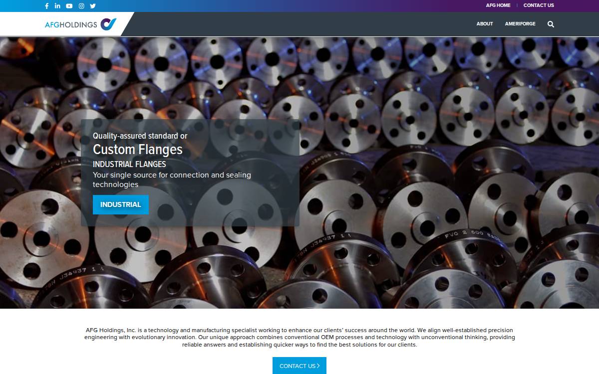 Afglobalcorp website preview