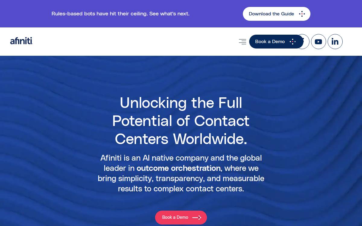 Afiniti website preview