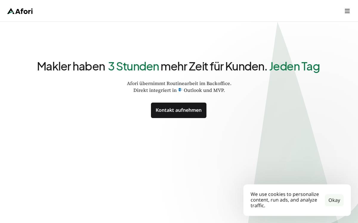 Afori website preview