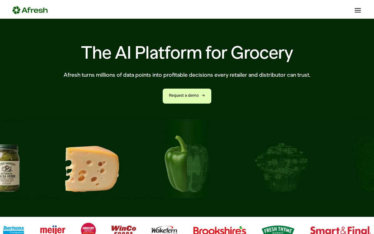 Afresh website preview
