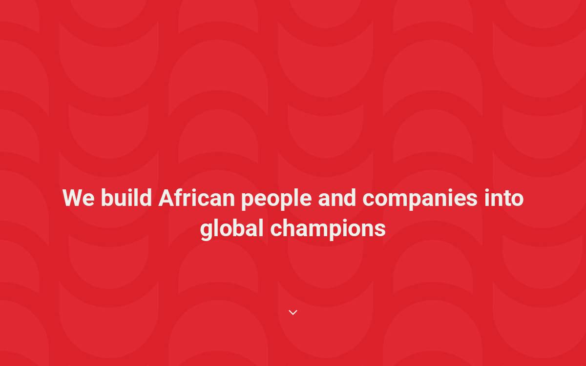 Africaforesight website preview
