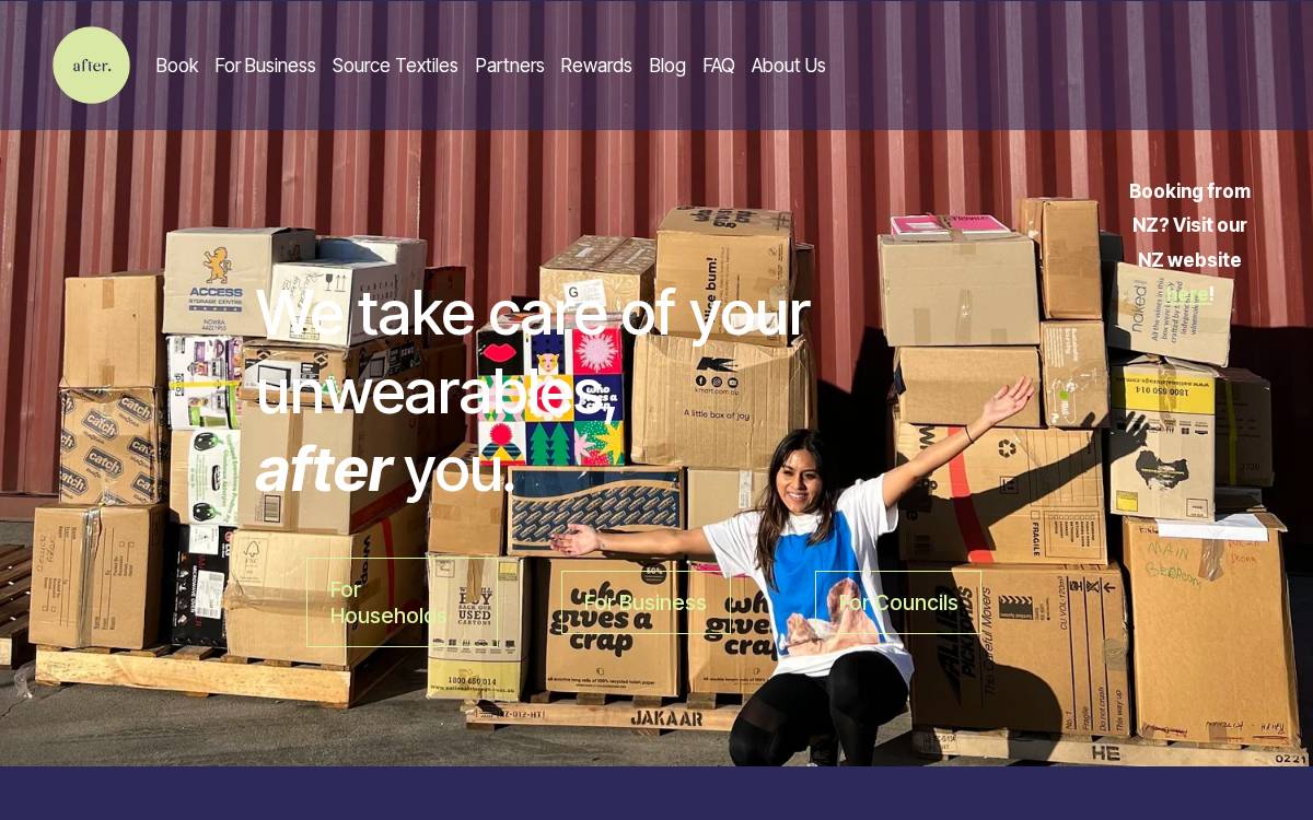 After website preview