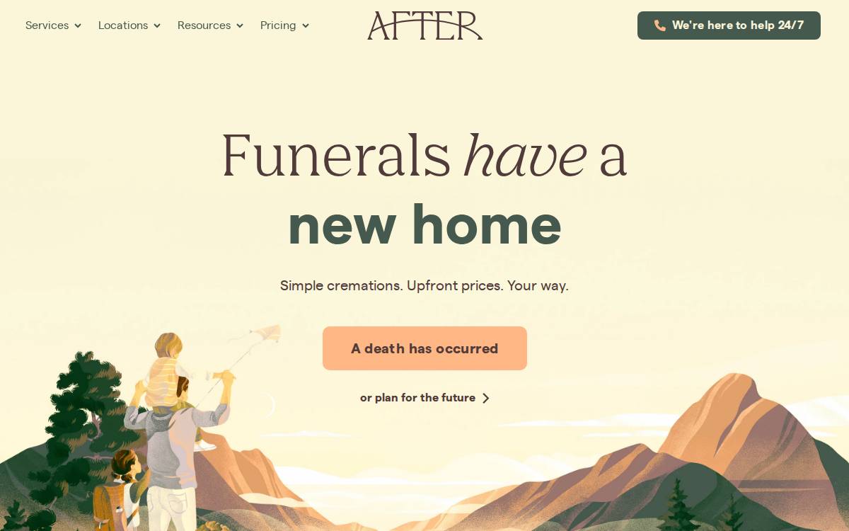 After website preview