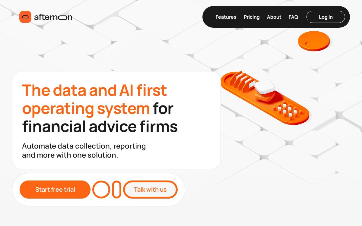 Afternoon website preview