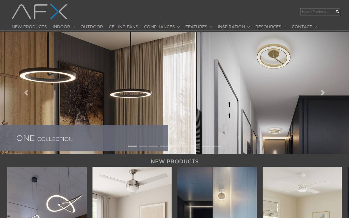 Afxinc website preview