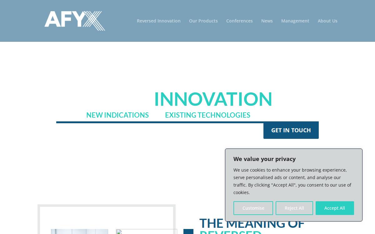 Afyxtx website preview