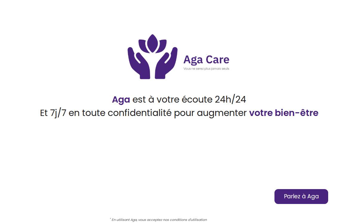 Aga Care website preview