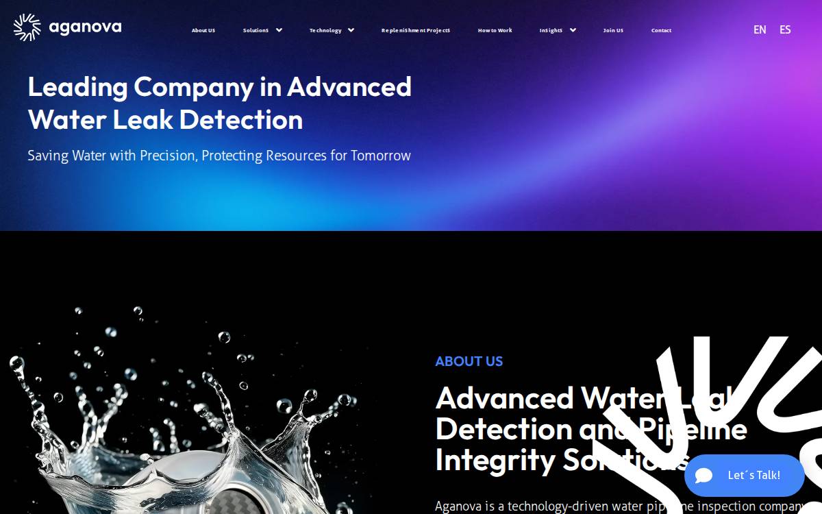Aganova website preview